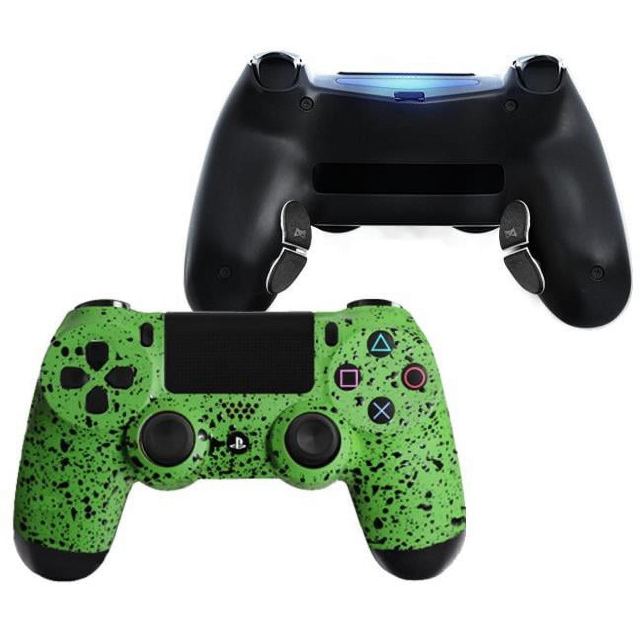 Evil Controllers 4mPSGCxSFN Splatter Green Shift with Evil Controllers 4mPSGCxSFN Splatter Green Shift with