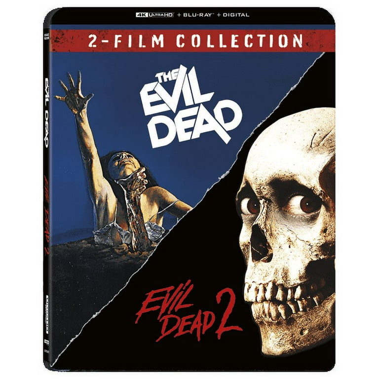 Evil Dead 1 & 2 (4K Ultra HD + Blu-ray + Digital Copy) 