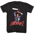 Evil Dead 2 Bloody Bruce Men's T Shirt Ash Rasied Chainsaw Zombie