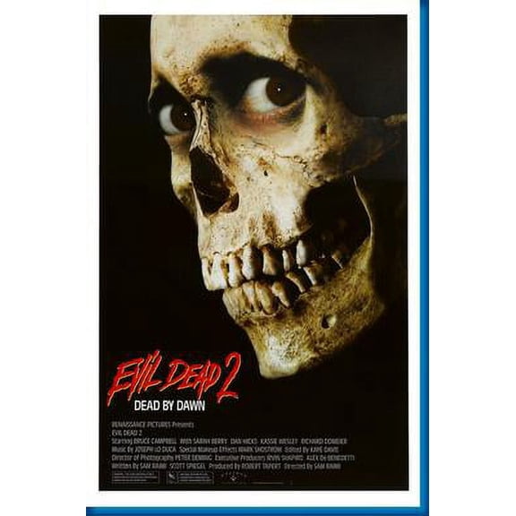 Evil Dead 2 The Movie Poster Reprint 27Inx40In for any room 27x40 Square Adults Poster Time