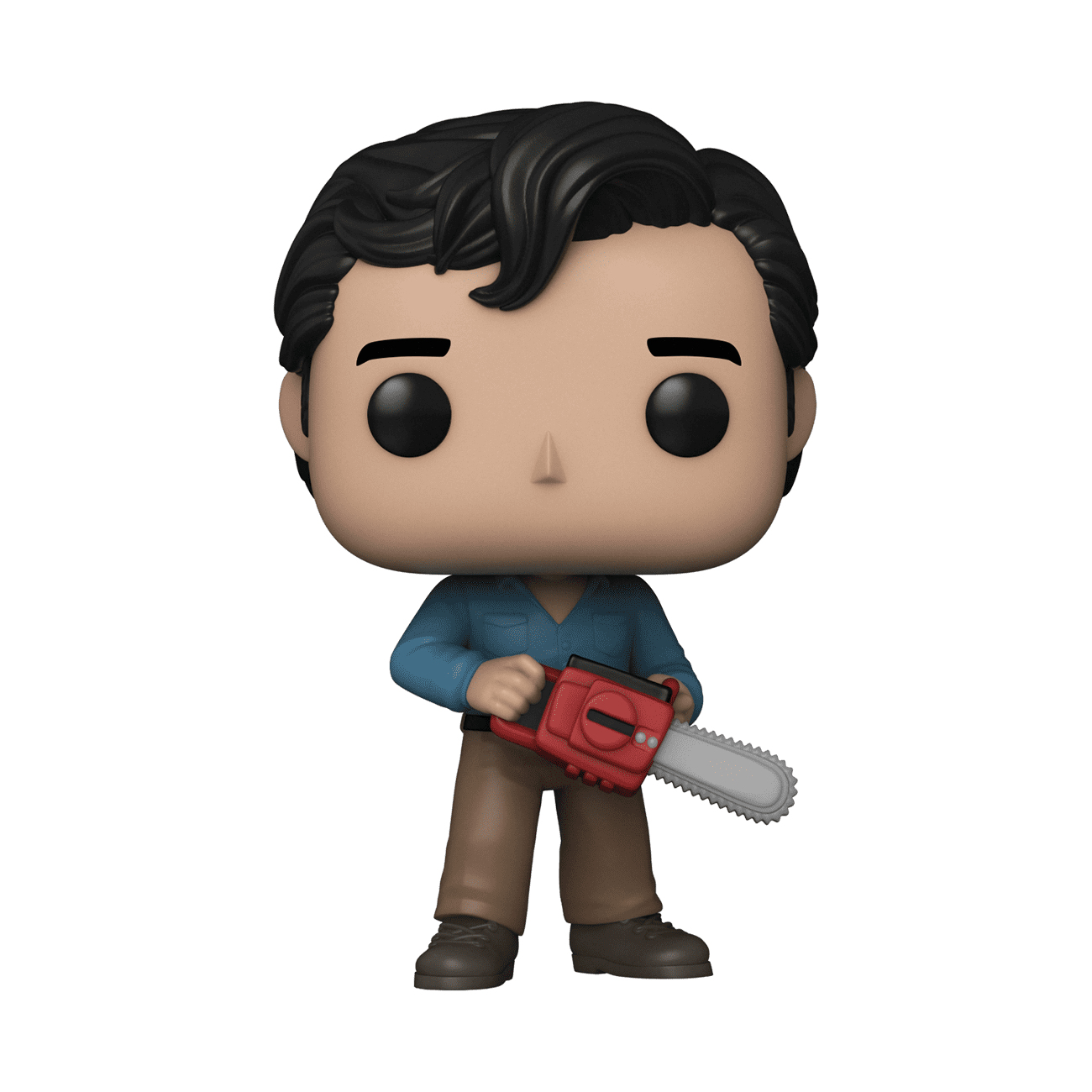 Evil Dead 40th Anniversary by Funko POP! Movies Ash with Bloody Chase Vinyl Figure, 4.15"