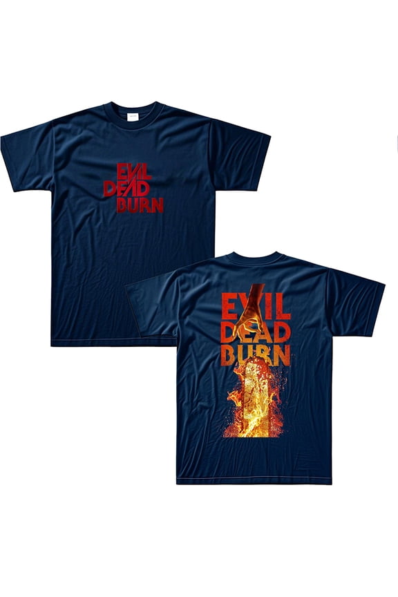 Evil Dead Burn Merch T-shirt Summer Unisex Short-Sleeved Fashion Y2K Casual Stylish Design For Fans Tee