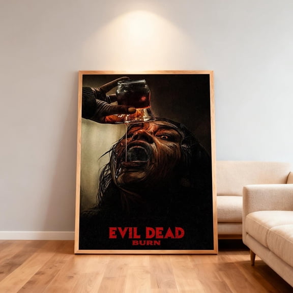 Evil Dead Burn Movie Poster GooGate - 8X12, UNFRAMED