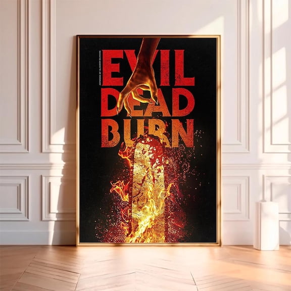 Evil Dead Burn Movie Poster Unframed Size 24''x36'' GooGate