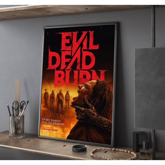 Evil Dead Burn Movie Poster Unframed Size 24''x36'' GooGate