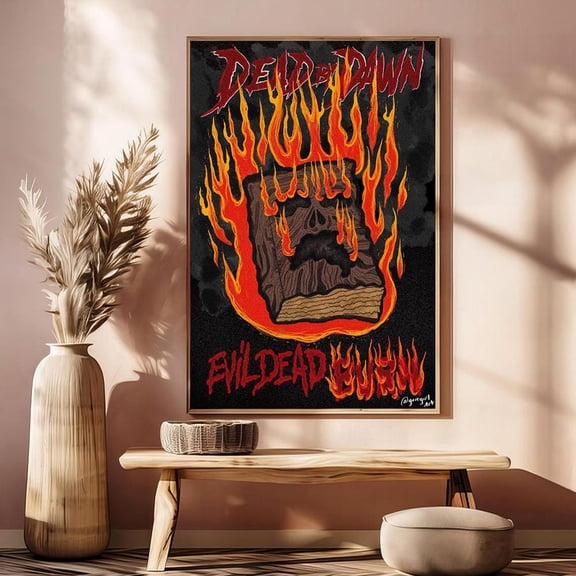 Evil Dead Burn Movie Posters Unframed Size 24''x36'' GooGate