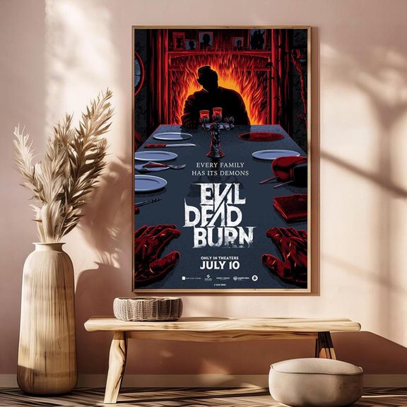 Evil Dead Burn Movie Posters Unframed Size 24''x36'' GooGate
