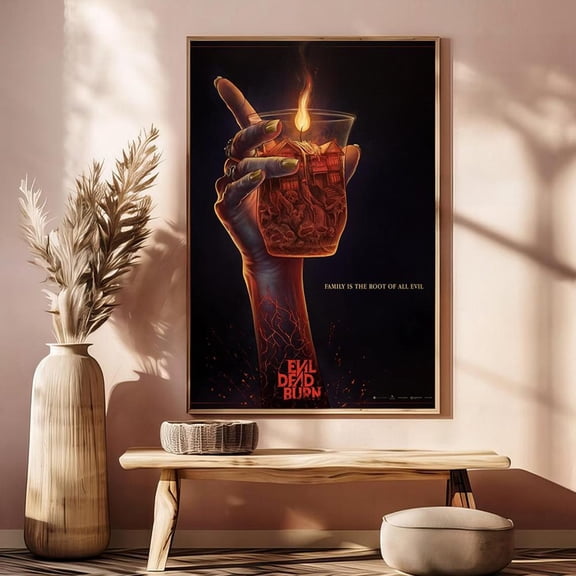 Evil Dead Burn Movie Posters Unframed Size 24''x36'' GooGate