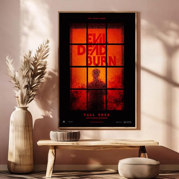 Evil Dead Burn Movie Posters Unframed Size 24''x36'' GooGate