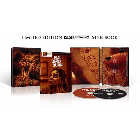 Evil Dead Burn (Steelbook) (4K Ultra HD + Digital Copy), Horror, Warner Bros.