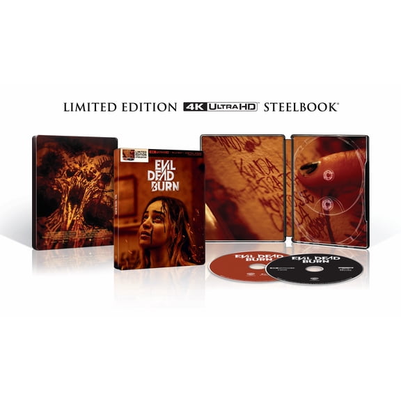 Evil Dead Burn (Steelbook) (4K Ultra HD + Digital Copy), Horror, Warner Bros.