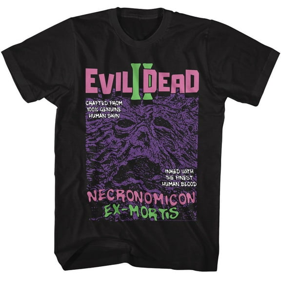 Evil Dead Ex Mortis Black Adult T-Shirt Xlt