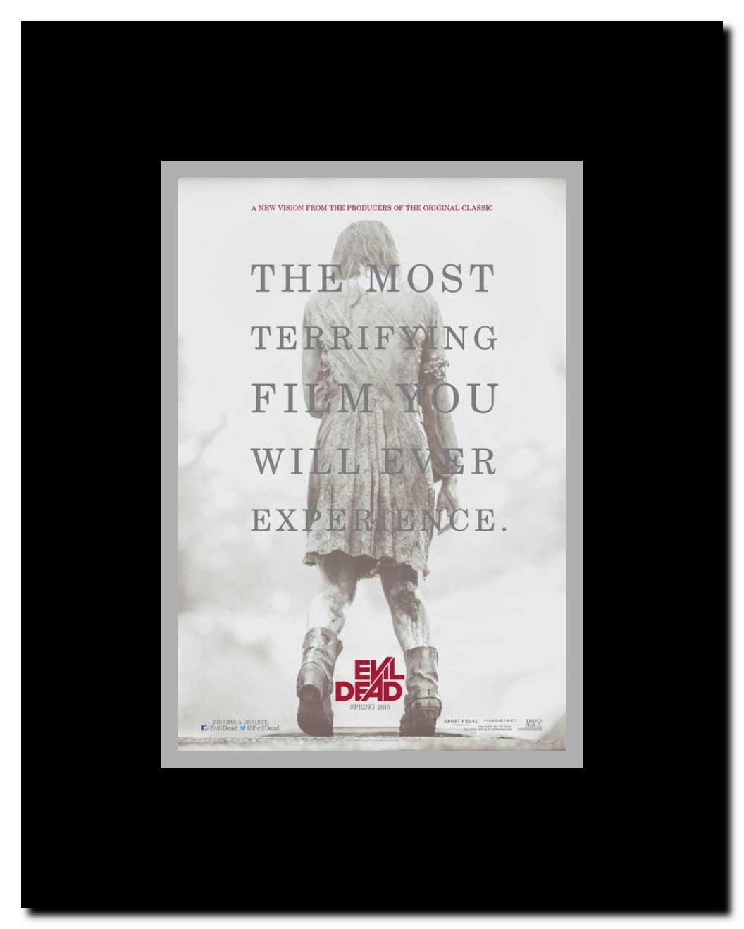 Evil Dead Framed Movie Poster