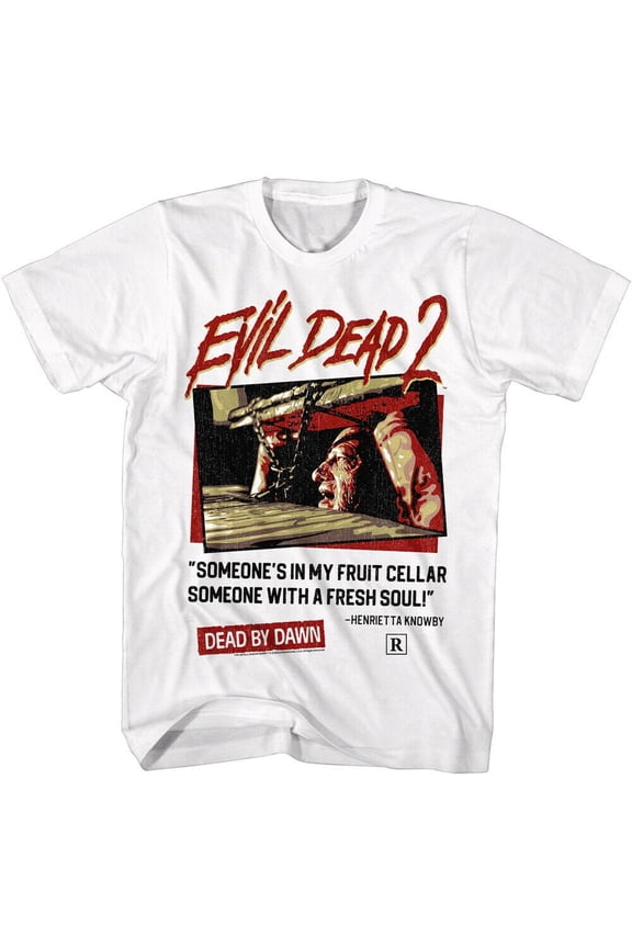 Evil Dead Fresh Soul White Adult T-Shirt