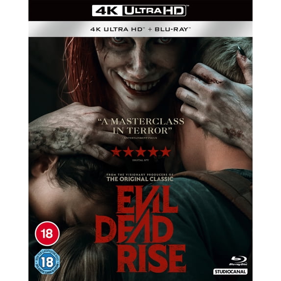 Evil Dead Rise 4K UHD (4K Ultra HD) Alyssa Sutherland Lily Sullivan Morgan Davies Nell Fisher