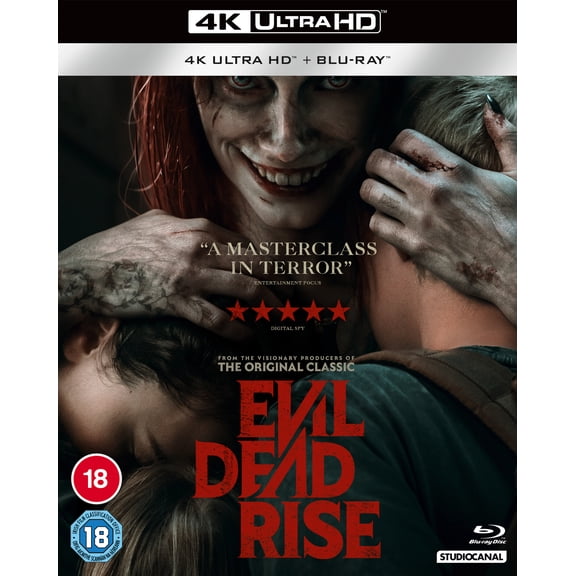 Evil Dead Rise 4K UHD (4K Ultra HD) Alyssa Sutherland Lily Sullivan Morgan Davies Nell Fisher
