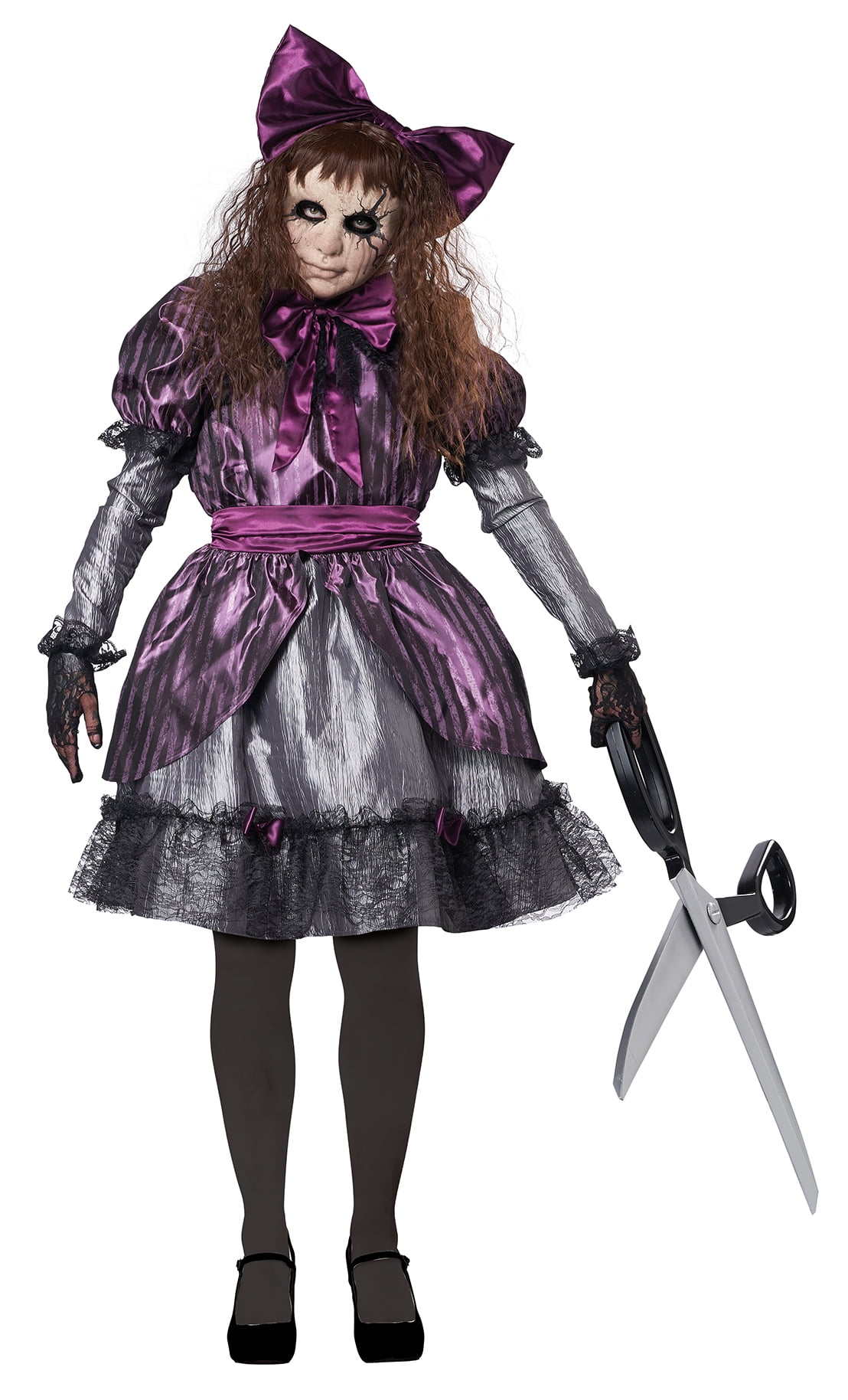 California Costumes Evil Doll Adult Costume, X-Large, Includes