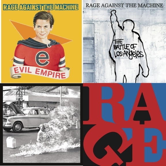 Evil Empire & Battle Of Los Angeles & Rage Against The Machine (20Th Anniversary) & Renegades [CD Bundle]