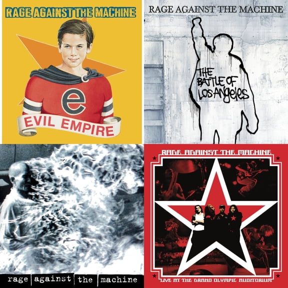 Evil Empire & Battle Of Los Angeles & Rage Against The Machine & Live At The Grand Olympic Auditorium [CD Bundle]