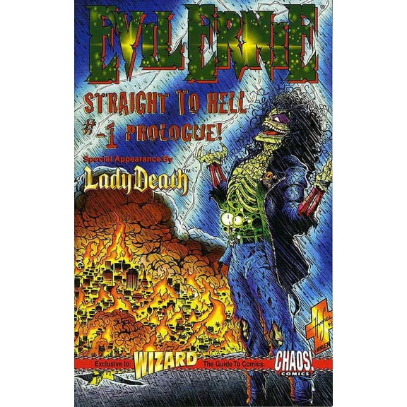Evil Ernie: Straight to Hell Ashcan #1 VF ; Chaos Comic Book