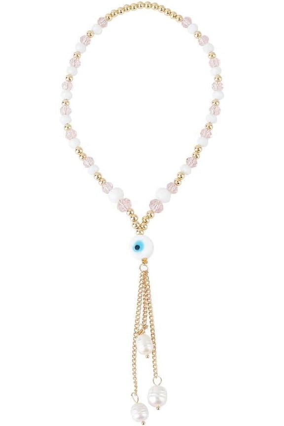 Evil Eye Car Hanging Ornament golden Lucky Evil Eeye Decor Accessories Car Charms Pendant for Rearview Mirror Car Interior Decoration Window Car Home Door Frame Balcony Keychain Glass