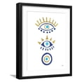 thumbnail image 1 of Art.com Evil Eye I Art Print by Moira Hershey, Black Frame Wall Art, 17" x 21", 1 of 5