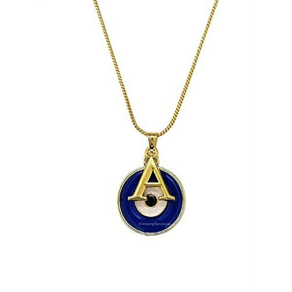 Evil Eye Initial Necklaces for Women (A Necklace Initial)