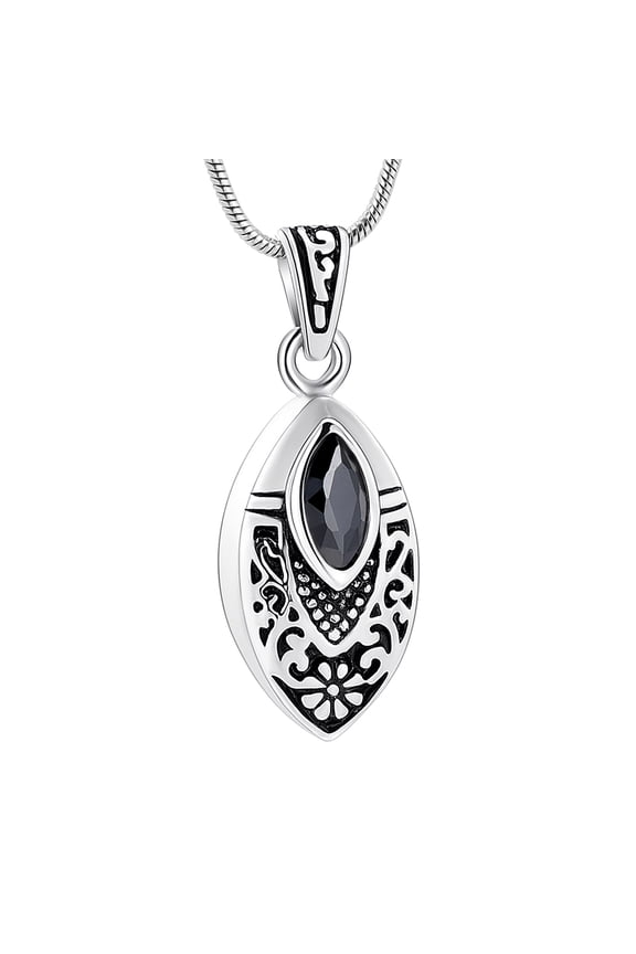 Evil Eye Memorial Urn Necklace for Ashes Crystal Urn Cremation Jewelry Locket Urn Necklace Ashes Memorial Urn Pendant