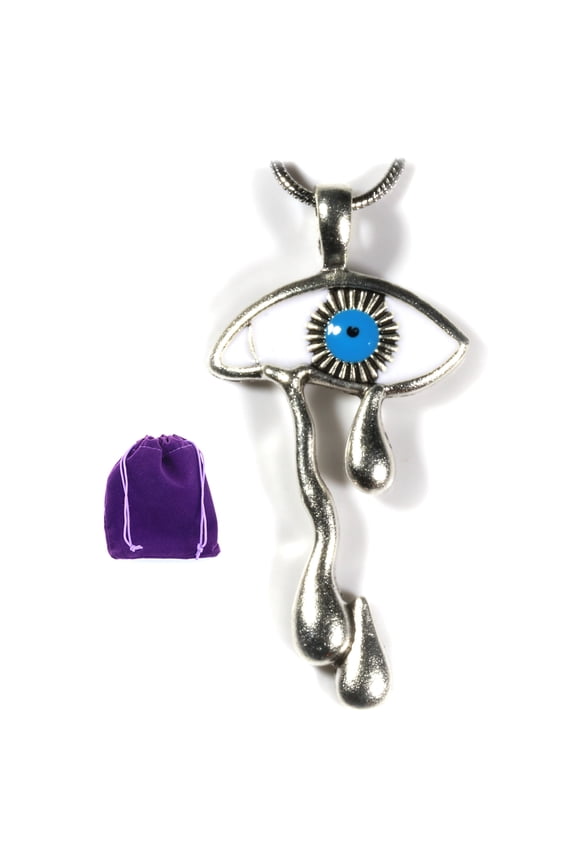 Evil Eye Pendant with Tears