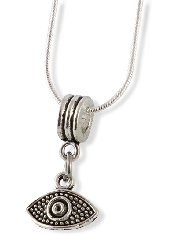 Evil Eye Snake Chain Necklace