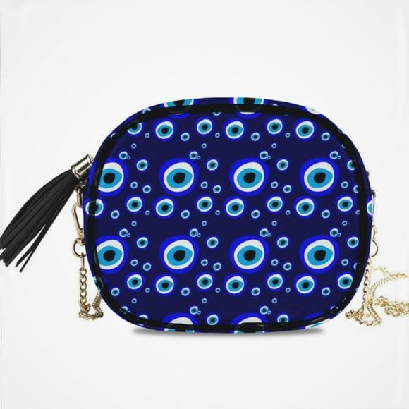Evil Eye Talisman Handbag Fashion Messenger Bags For Women Pu Leather Crossbody Bag Lady Small Purse Shoulder Bags