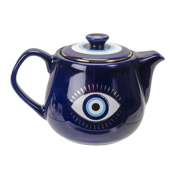 Evil Eye Teapot - Blue