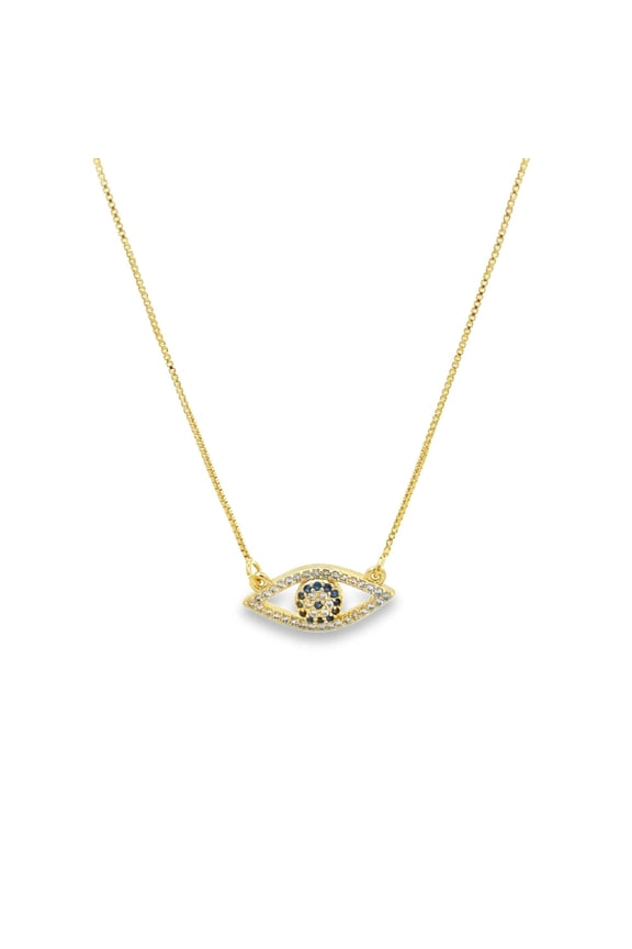 Evil Eye With CZ Stones (G85)
