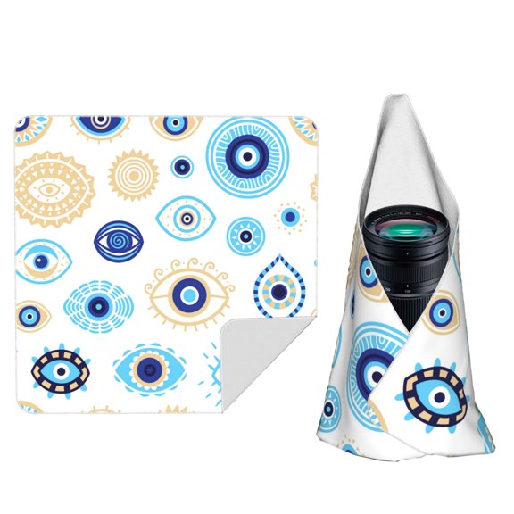 Evil Eyes Magic Talisman Magic Self-Adhesive Camera Wrap, Anti-Scratch & Dust-Proof Protective Equipment Cloth 10x10