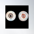 thumbnail image 1 of Evil Eyes Poster Wall Art, Modern Wall Decor For Living Room Bedroom, 16x16 UNFRAMED, 1 of 3