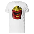 thumbnail image 1 of Evil French Fries T-Shirt Men -Image by Shutterstock, Male 4X-Large, 1 of 2