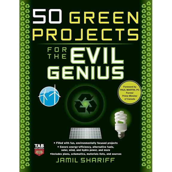 Pre-Owned Evil Genius: 50 Green Projects for the Evil Genius (Paperback)
