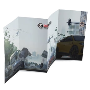 Evil Genius Games Everyday Heroes: GM Screen - The Roleplaying Game, Gamemaster RPG Accessory, 4-Panel Screen, Evil Genius Games, Inside Has All The Tables You Need to Run an Everyday Hero Adventure