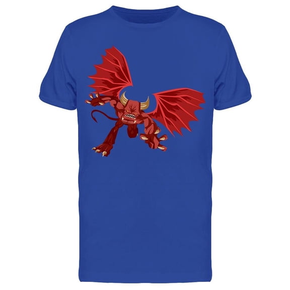 Evil Giant Monster Demon T-Shirt Men -Image by Shutterstock, Male 3X-Large