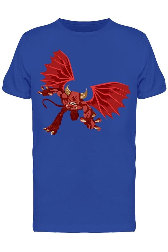 Evil Giant Monster Demon T-Shirt Men -Image by Shutterstock, Male 3X-Large