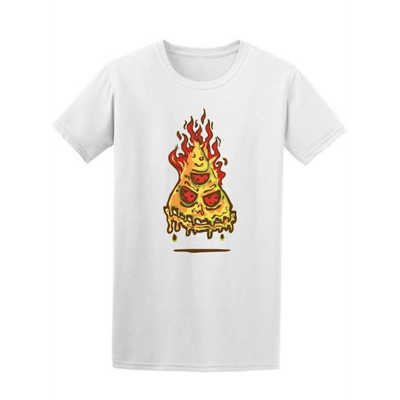 Evil Hell Pizza Tee Men's -Image by Shutterstock