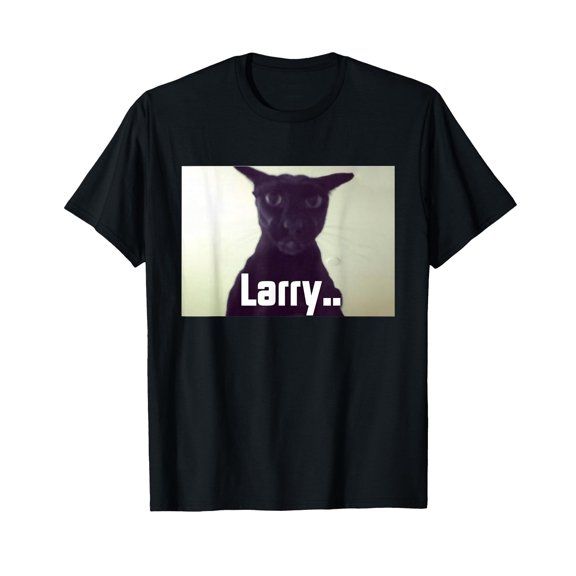 Evil Larry Meme Larry Cat Meme Cursed Memes Brainrot Memes T-Shirt