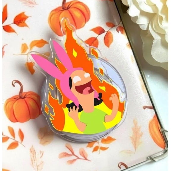 Evil Louise MagSafe Phone Grip, Phone Grip Holder, MagSafe Grip for iPhone, Magnetic Stand, Perfect Gift