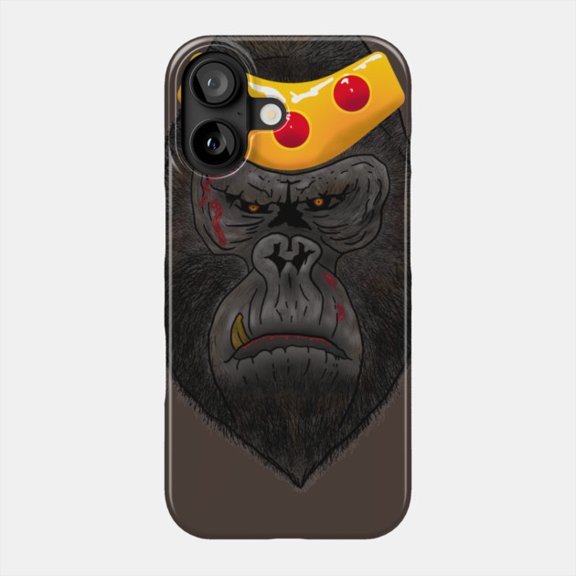 Evil Mutant Super Gorilla Graphic Shockproof Phone Case for iPhone 11-17 Models
