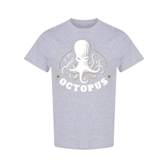 Evil Octopus Logo T-Shirt Men -Image by Shutterstock, Male Small