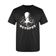 Evil Octopus Logo T-Shirt Men -Image by Shutterstock, Male Small