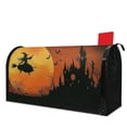 thumbnail image 1 of Evil Pumpkin Bar Spider Witch Halloween Spooky Mailbox Cover,Magnetic 21x25.5 Inch Mailboxwrap Water Proof Reusable Fall Welcome Post Letter Box Covers for Yard Farmhouse Decor, 1 of 4
