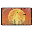 thumbnail image 1 of Evil Pumpkin Ghost Doormat,Durable Absorbent Halloween Floor Entryway Rug 17x30 Inch Floor Mat for Winter Holiday Home Kitchen, 1 of 6