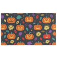 thumbnail image 1 of Evil Pumpkin Ghost Non Slip Doormat x Inch Halloween Pumpkin Absorbing Throw Rugs Layered Door Mats for Entryway Porch Entryway Kitchen, 1 of 7