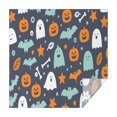 thumbnail image 1 of Evil Pumpkin Ghost Square Table Cover Wrinkle Resistant Washable Happy Halloween Table Covers Table Cloths for Party Picnic Dinner Decor (52x52 Inch), 1 of 6